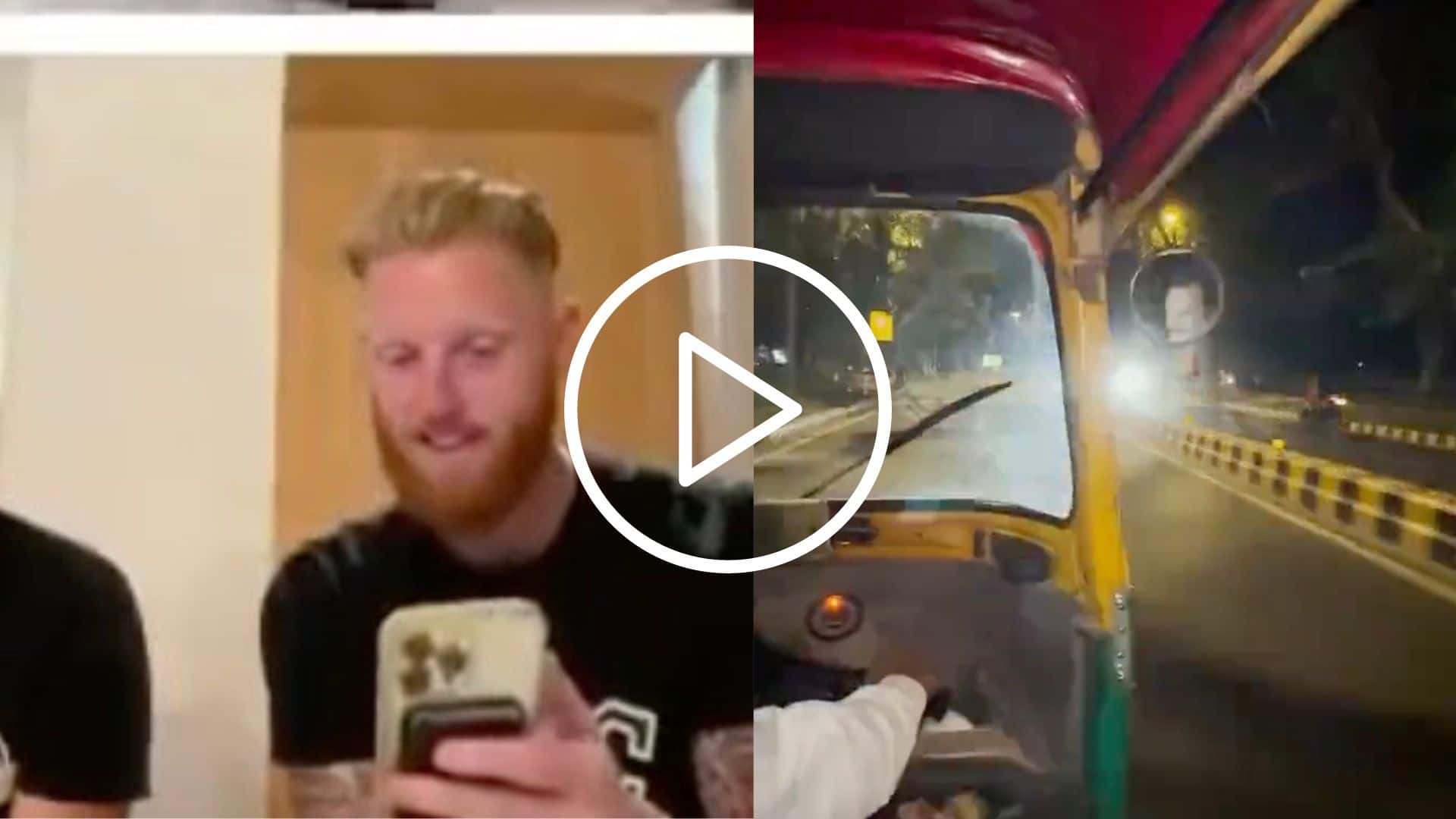 [Watch] Ben Stokes & Liam Livingstone Escape An Accident On The Roads Of Delhi